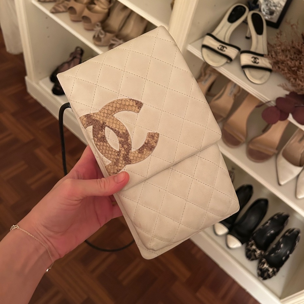 Chanel Ligne Cambon Flap Crossbody calfskin